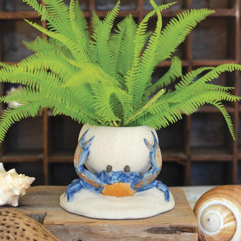Clay Scallop Shell Vase