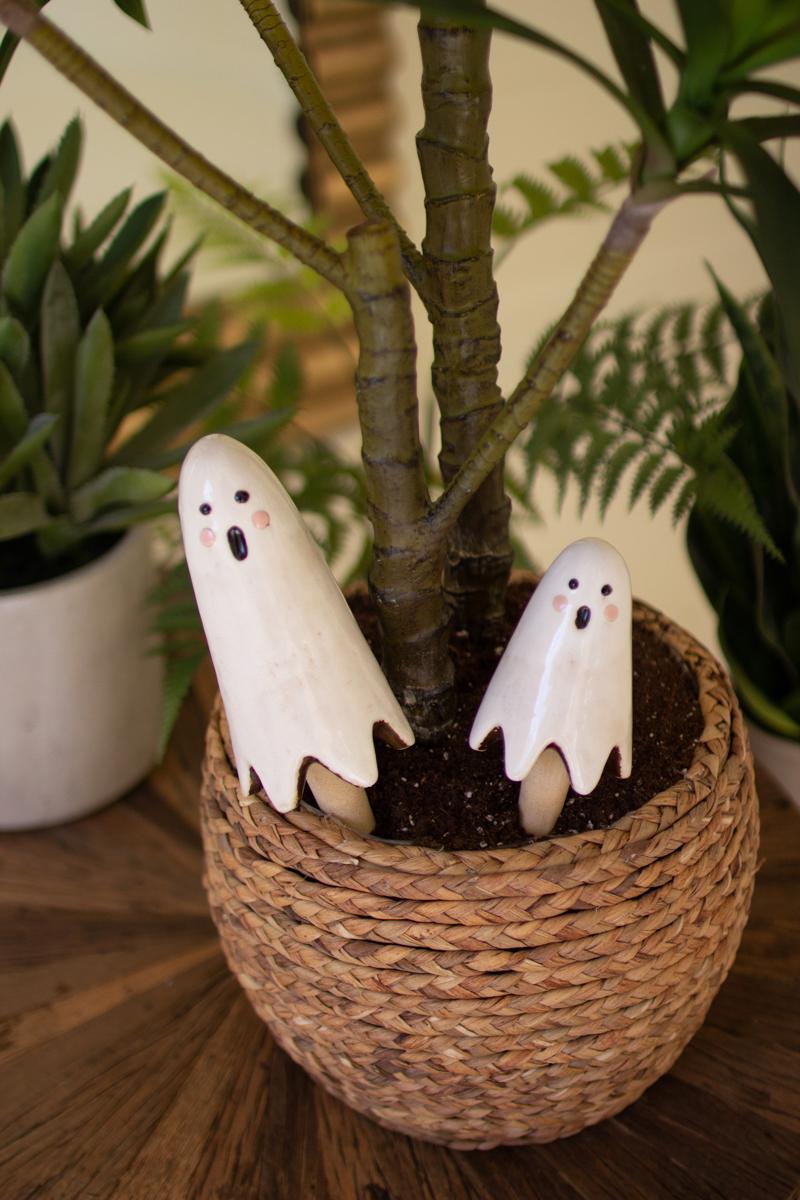 VALLIEN ghost 植木鉢 3個セット set of 2 ceramic ghost plant sticks