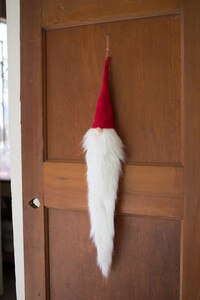 Long Felt Santa Door Hanger