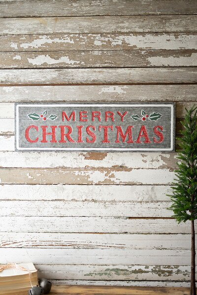 Outdoor Merry Christmas Banner 2021
