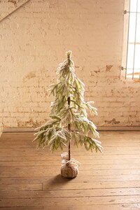 Medium Faux Frosted Christmas Tree