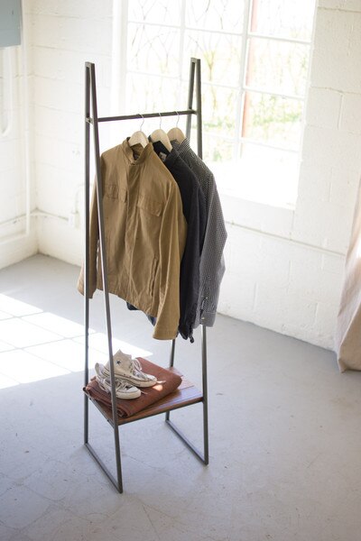 A-FRAME METAL RACK
