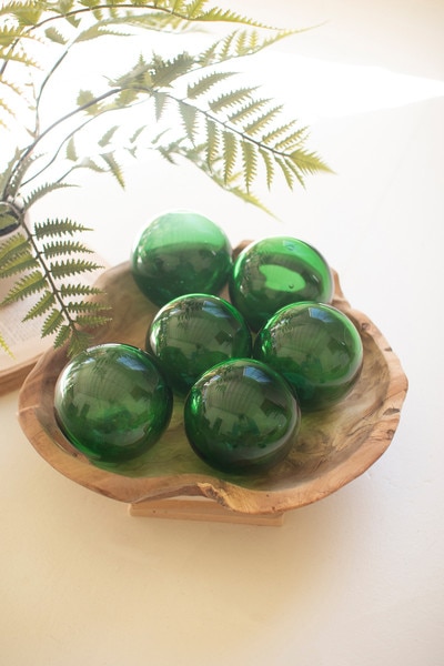 GLASS BALL \ GREEN