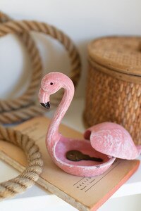 Funky Flamingo Hide-a-Key