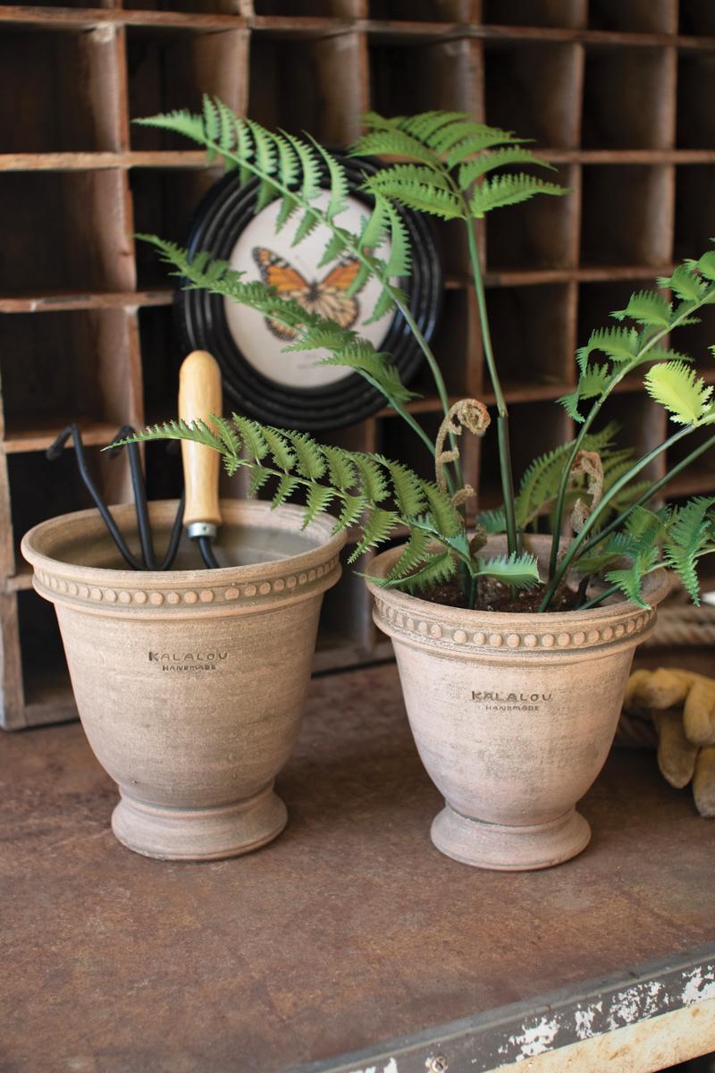 Planters - clay urn planter