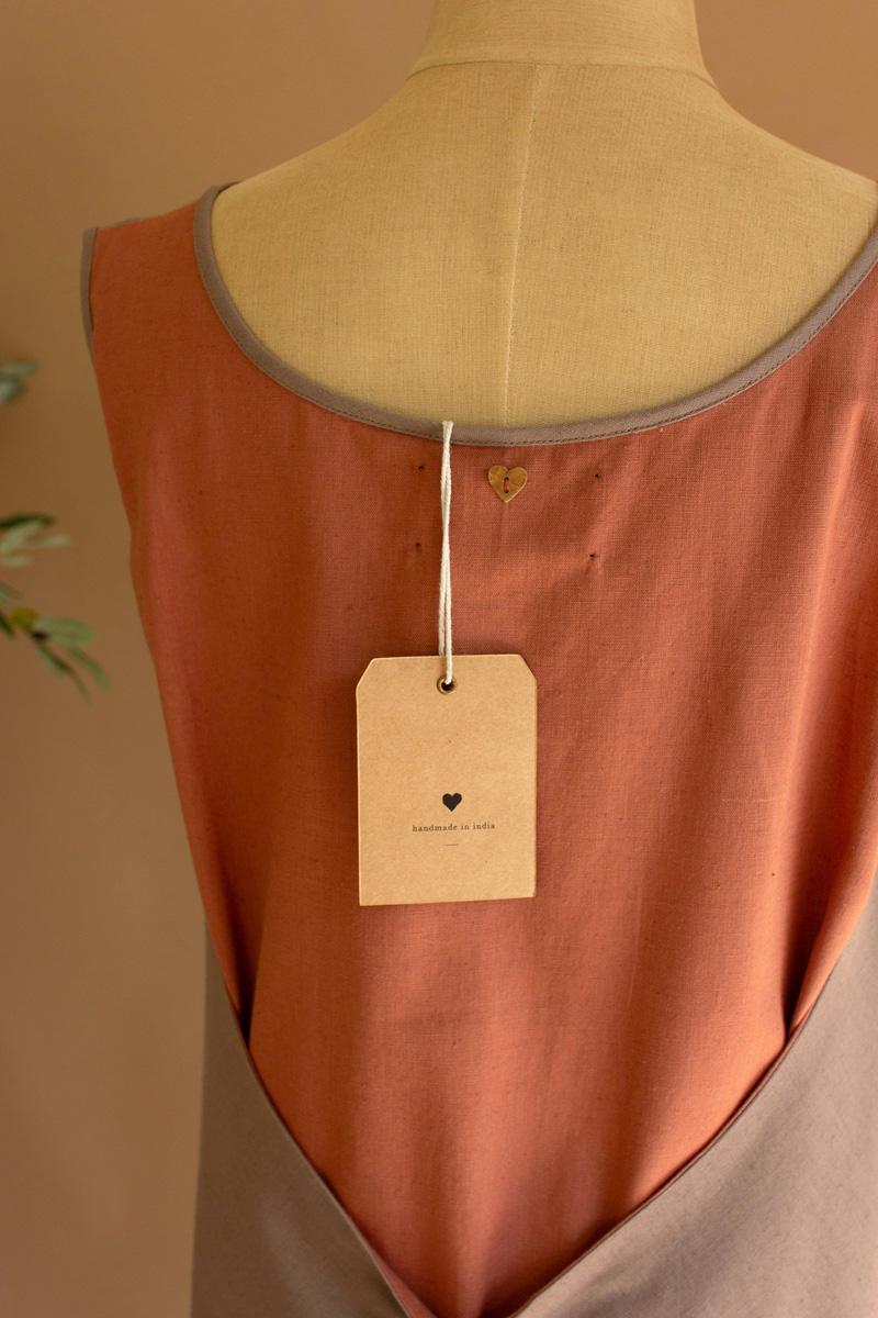 ワンピース MOWALOLA POLO DRESS BROWN POLO DRESS BROWN – MOWALOLA