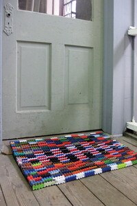 Recycled Flip-Flop Doormat