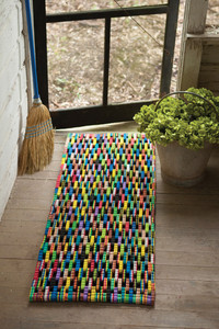 Large Recycled Flip Flop Doormat