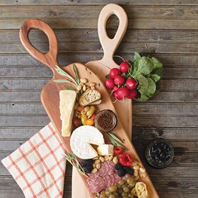 Pecan Wood Charcuterie Board