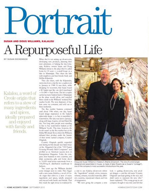 portrait: a repurposeful life